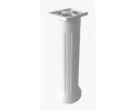 PE ARM REG BASE QUAD 137MM BRANCO - foto alternativa